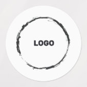 ロゴを追加する ラベル (デザイン2)