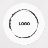 ロゴを追加する ラベル (デザイン1)