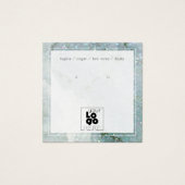 ロゴを追加するQuArtzグリッタークリスタルイヤリングディスプレイ (正面)