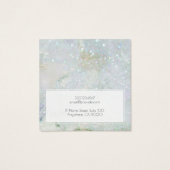 ロゴを追加するQuArtzグリッタークリスタルイヤリングディスプレイ (裏面)