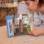 ロゴを追加す実在る資産署名カスタム ノートブック