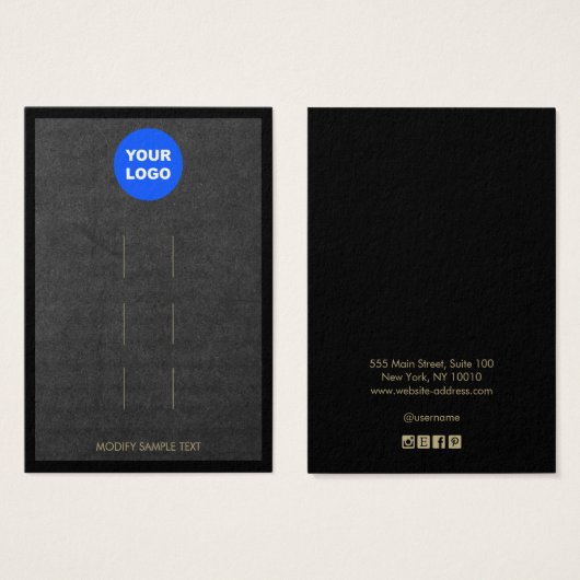 ロゴを追加ブラッククラフト3つのヘアクリップ表示 (正面&裏面)