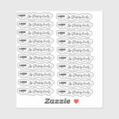 ロゴを追加澄んLip Gloss Tube Label シール (シート)