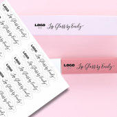 ロゴを追加澄んLip Gloss Tube Label シール