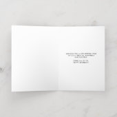 ロゴを追加 おもしろ オフィス 落書き ハッピーバースデー 箔グリーティングカード (内側レイダウン)