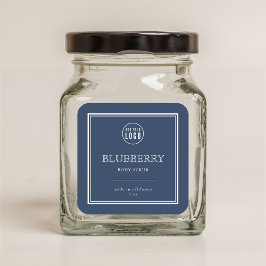 ロゴを追加 クラシック カスタムカラー 商品ラベル スクエアシール