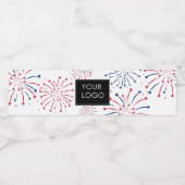 ロゴを追加 コーポレート ビジネス カンパニー 7月4日 ペットボトルラベル (シングルラベル)