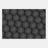 ロゴを追加 - ビジネス コーポレート モダン ミニマル ラッピングペーパーシート (正面3)