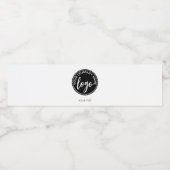 ロゴを追加 ペットボトルラベル (シングルラベル)