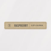 ロゴを追加Dark Gray 縁ど Kraft製はっきりした品 ラベル (デザイン1)