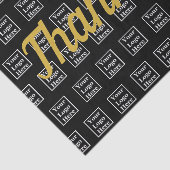 ロゴを黒でご記入いただきありがとうございます 薄葉紙 (詳細)