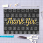 ロゴを黒でご記入いただきありがとうございます 薄葉紙 (クラフト)