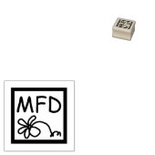 ロゴアイコンアーティストスタンプ ラバースタンプ (押印)