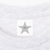 ロゴアップロードアイロンを顔マスク用ラベルに ラベル (貼付)