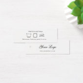 ロゴアパレル気につるラベル (デスク)