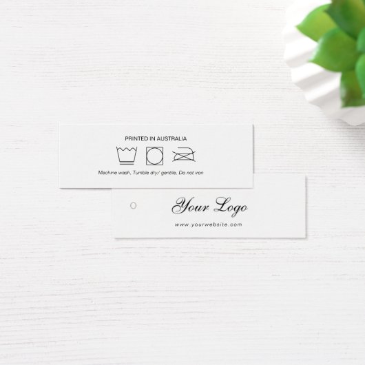 ロゴアパレル気につるラベル (デスク)