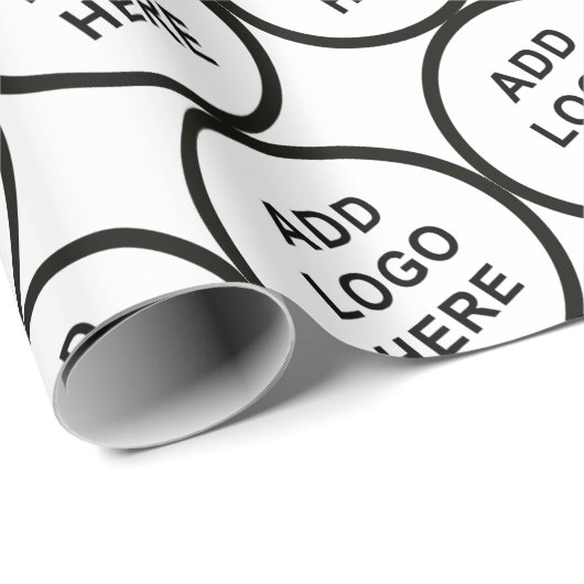 ロゴアートスローガンカスタムの写真それを自分で作成 ラッピングペーパー (ロールコーナー)