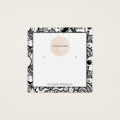 ロゴイヤリング表示カード (正面)