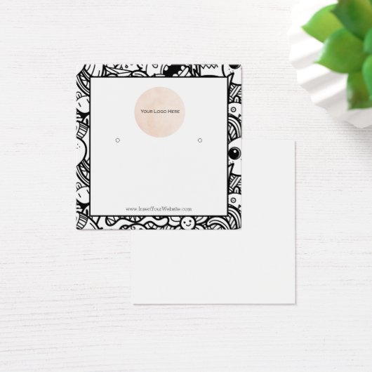 ロゴイヤリング表示カード (デスク)