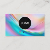 ロゴエステティシャン 名刺 (裏面)