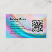 ロゴエステティシャン 名刺 (正面)