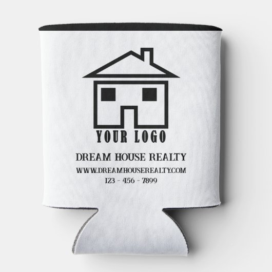 ロゴエテ実在ート不動産仲介業者プロモーション景品 缶クーラー (裏面)