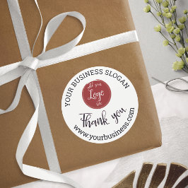  ロゴエレガントありがとクラシックうございます ラウンドシール