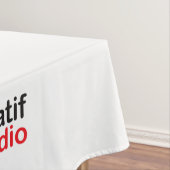 ロゴカスタムと文字を使用したテーブルクロス テーブルクロス (インサイチュ)