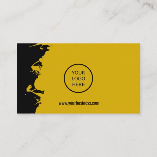 ロゴカスタムと文字フィットネスパーソナルトレーナー 名刺 (裏面)