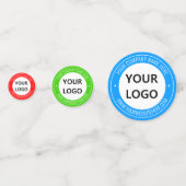 ロゴカスタムと文字紙吹雪の色の選択 コンフェッティ (正面)