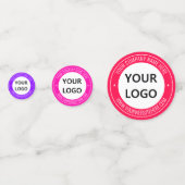 ロゴカスタムと文字紙吹雪の色の選択 コンフェッティ (裏面)