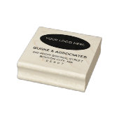 ロゴカスタムのアドレスの追加 ラバースタンプ (スタンプ)