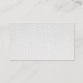 ロゴカスタムのミニマルモダンリストの追加 名刺 (裏面)