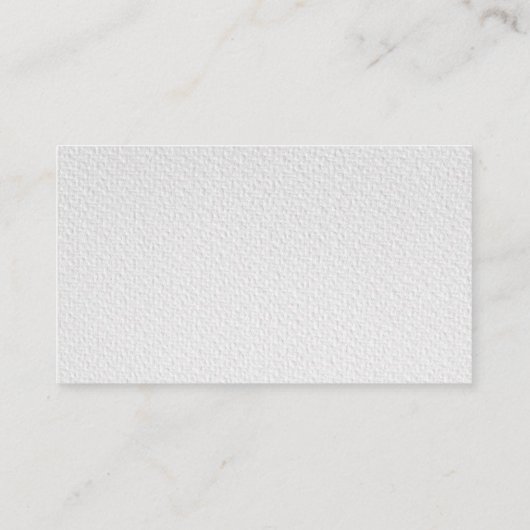 ロゴカスタムのミニマルモダンリストの追加 名刺 (裏面)