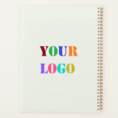 ロゴカスタムの会社名文字情報プランナー プランナー手帳 (裏面)