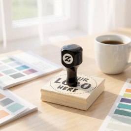 ロゴカスタムの名刺 ラバースタンプ