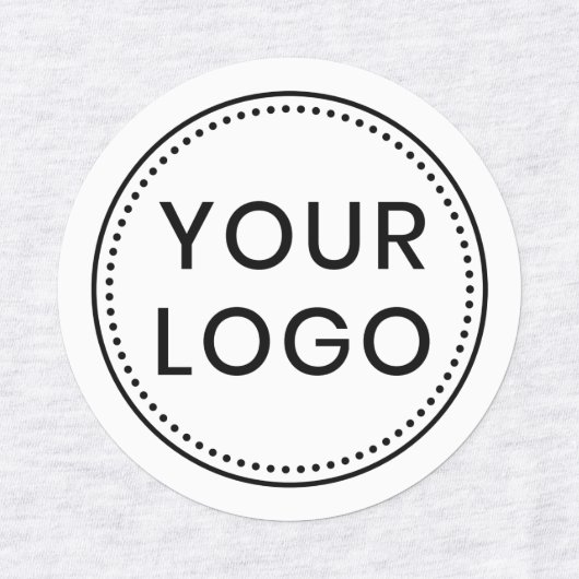 ロゴカスタムの布地の衣服 ラベル (デザイン1)