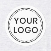 ロゴカスタムの布地の衣服 ラベル (デザイン2)