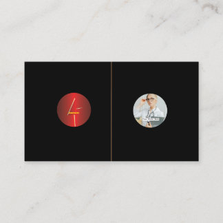 ロゴカスタムの画像を黒に追加する 名刺