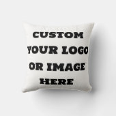 ロゴカスタムまたはイメージ クッション (裏面)