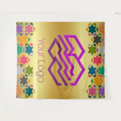 ロゴカスタムまたは画像のタペストリーの タペストリー (正面(横))