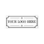 ロゴカスタムを使用したビジネス用スタンパー付きスタンプ ラバースタンプ (インプリント)