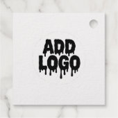 ロゴカスタムイメージの フェイバータグ (裏面)