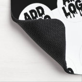 ロゴカスタムイメージの マウスパッド (コーナー)