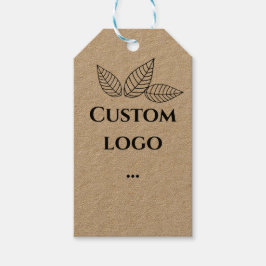 ロゴカスタムギフトラベル、ロゴの交換 ギフトタグ