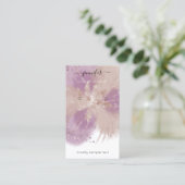 ロゴカスタムジュエリーカードソーシャルメディアナスRos 名刺 (スタンド正面)