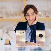 ロゴカスタムジュエリーカードソーシャルメディアバラ 名刺