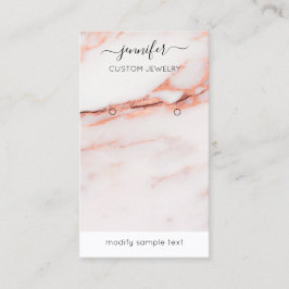 ロゴカスタムジュエリーカードソーシャルメディア抽象芸術 名刺