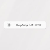 ロゴカスタムスクリプト製品の色の追加 ラベル (デザイン1)