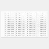 ロゴカスタムスクリプト製品の色の追加 ラベル (シート)